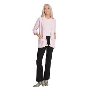 Betabrand Black Boot Cut Classic Dress Pant Yoga Petite Pants